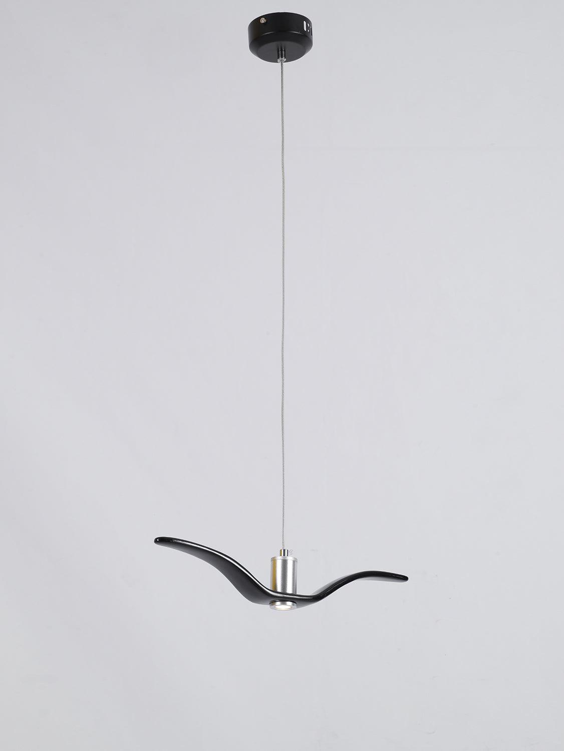 Elegante Seagull Resin Pendelleuchte: Minimalismus trifft modernes Design – Licht in drei Flugphasen! - Cueteks