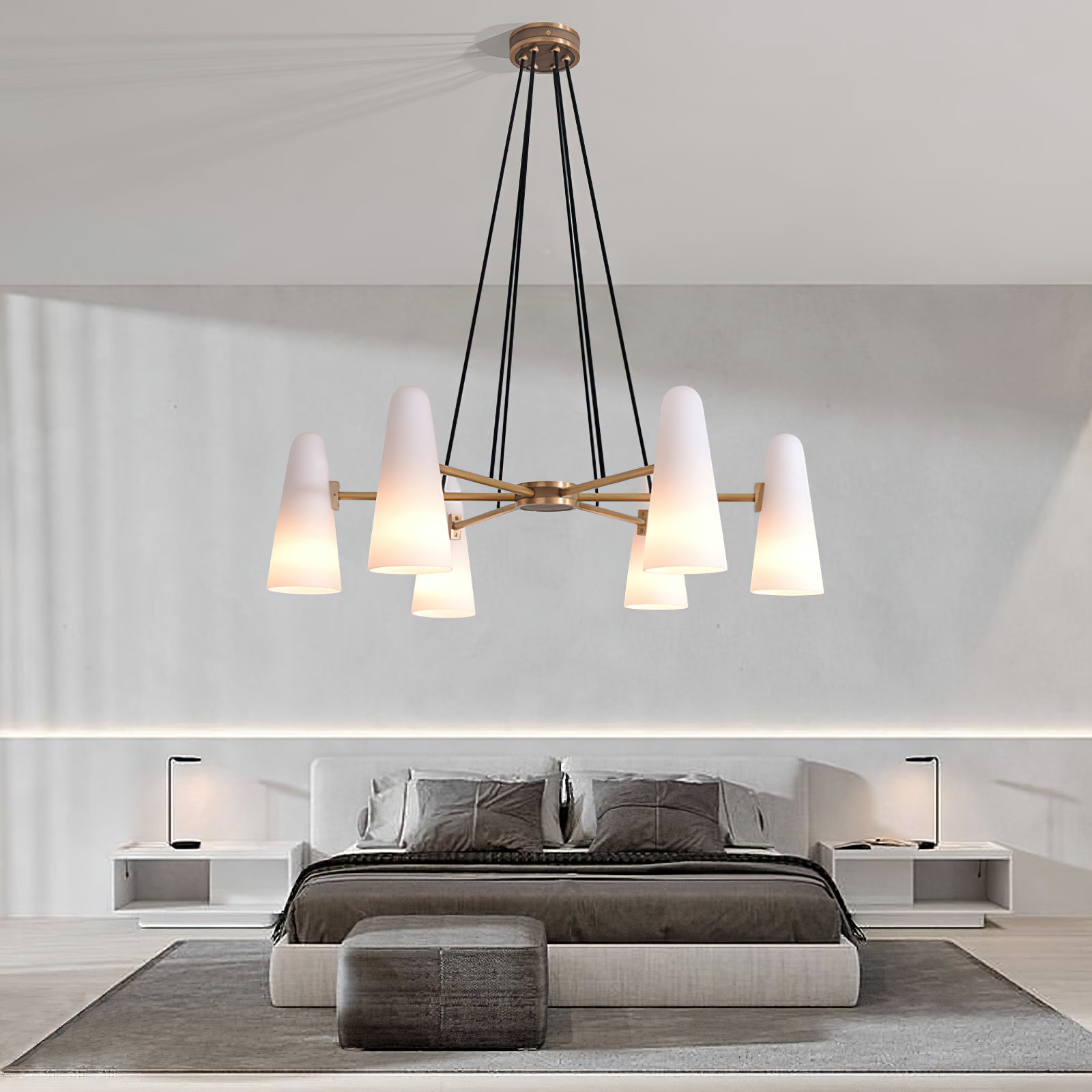 Montfaucon Round Chandelier - Cueteks