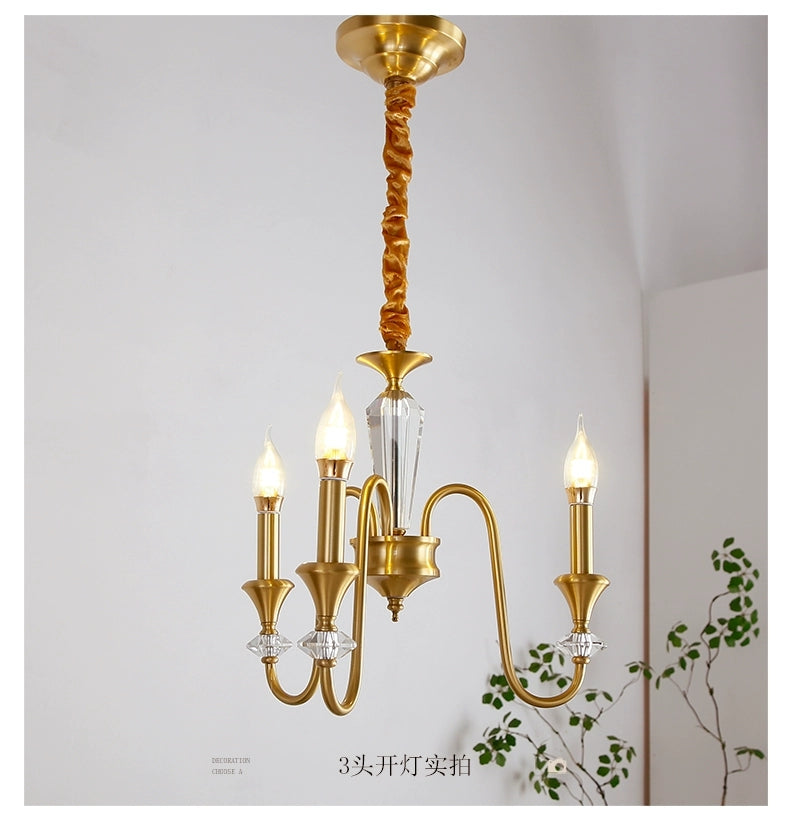 Vintage Iron Scroll Chandelier - Cueteks
