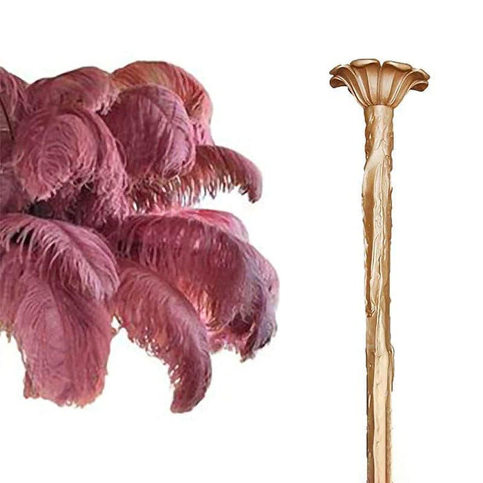 Colorful Ostrich Feather Chandelier - Cueteks