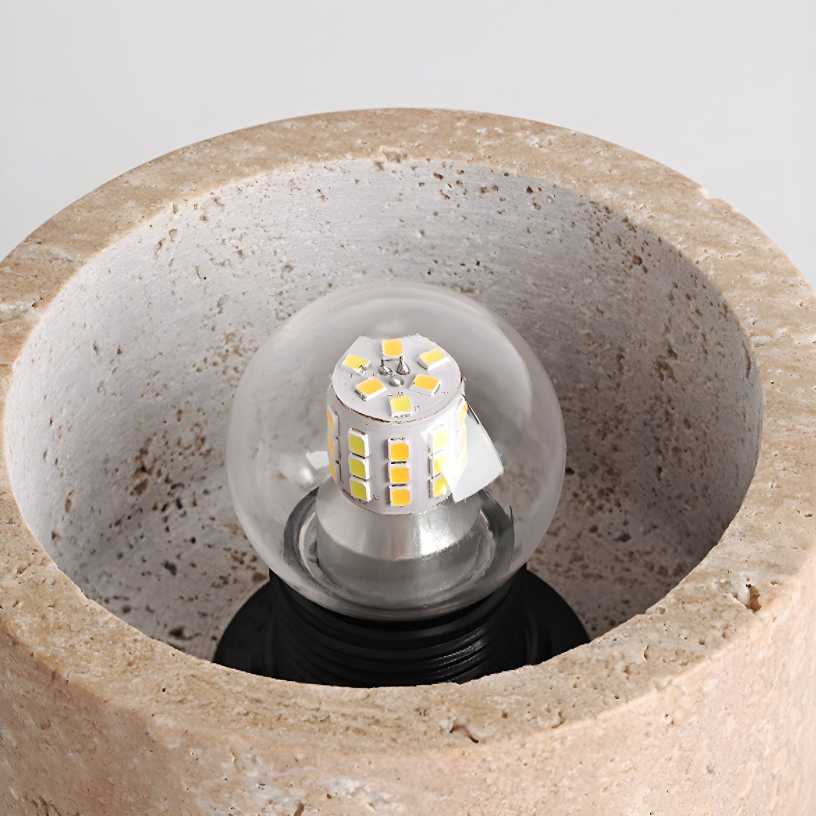 Minimalist Rustic Stone Ceiling Light - Cueteks