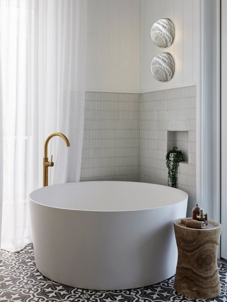 Pebble Alabaster Wall Lamp - Cueteks