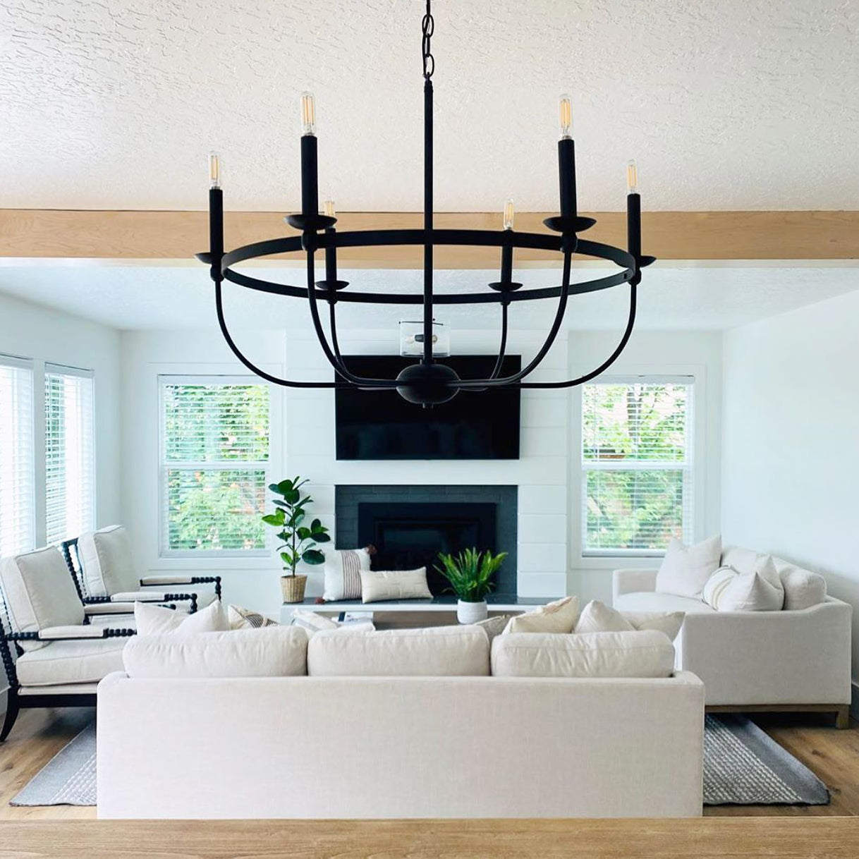 Rylann Candle Chandelier - Cueteks