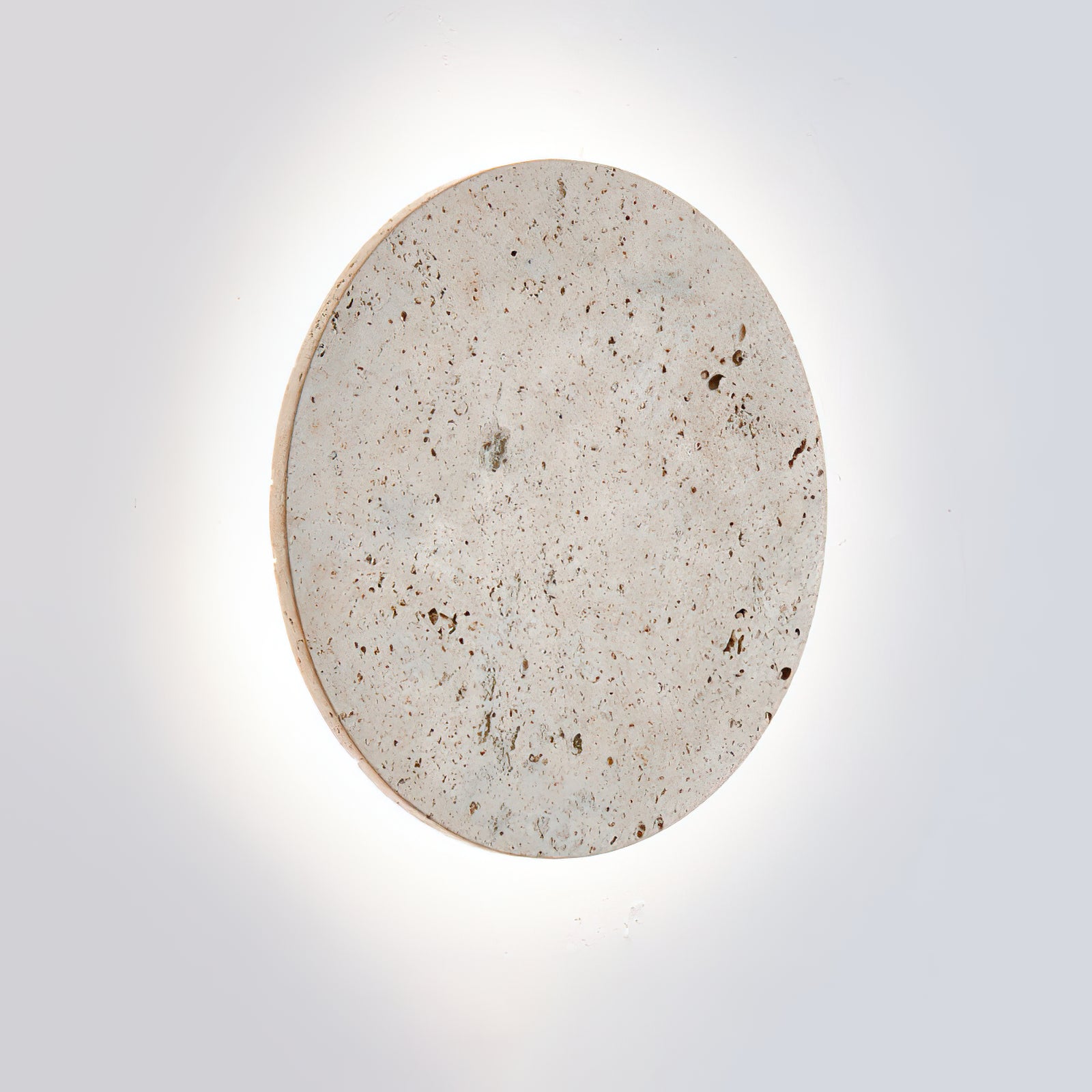 Round Natural Stone LED Wall Light - Cueteks