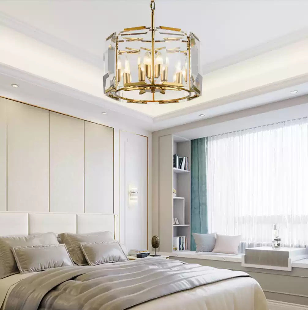 Crystal Rectangular Chandelier - Cueteks