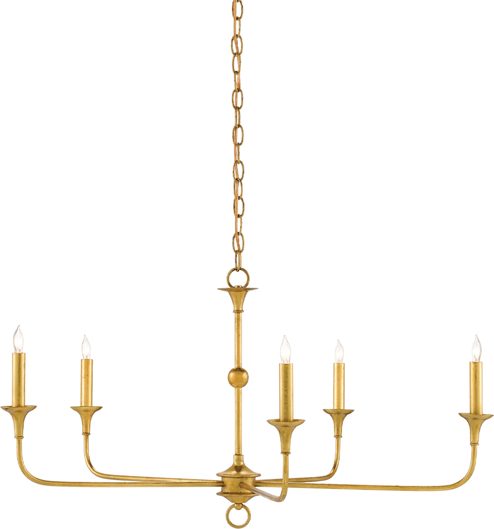 Elongated  Antique Chandelier - Cueteks
