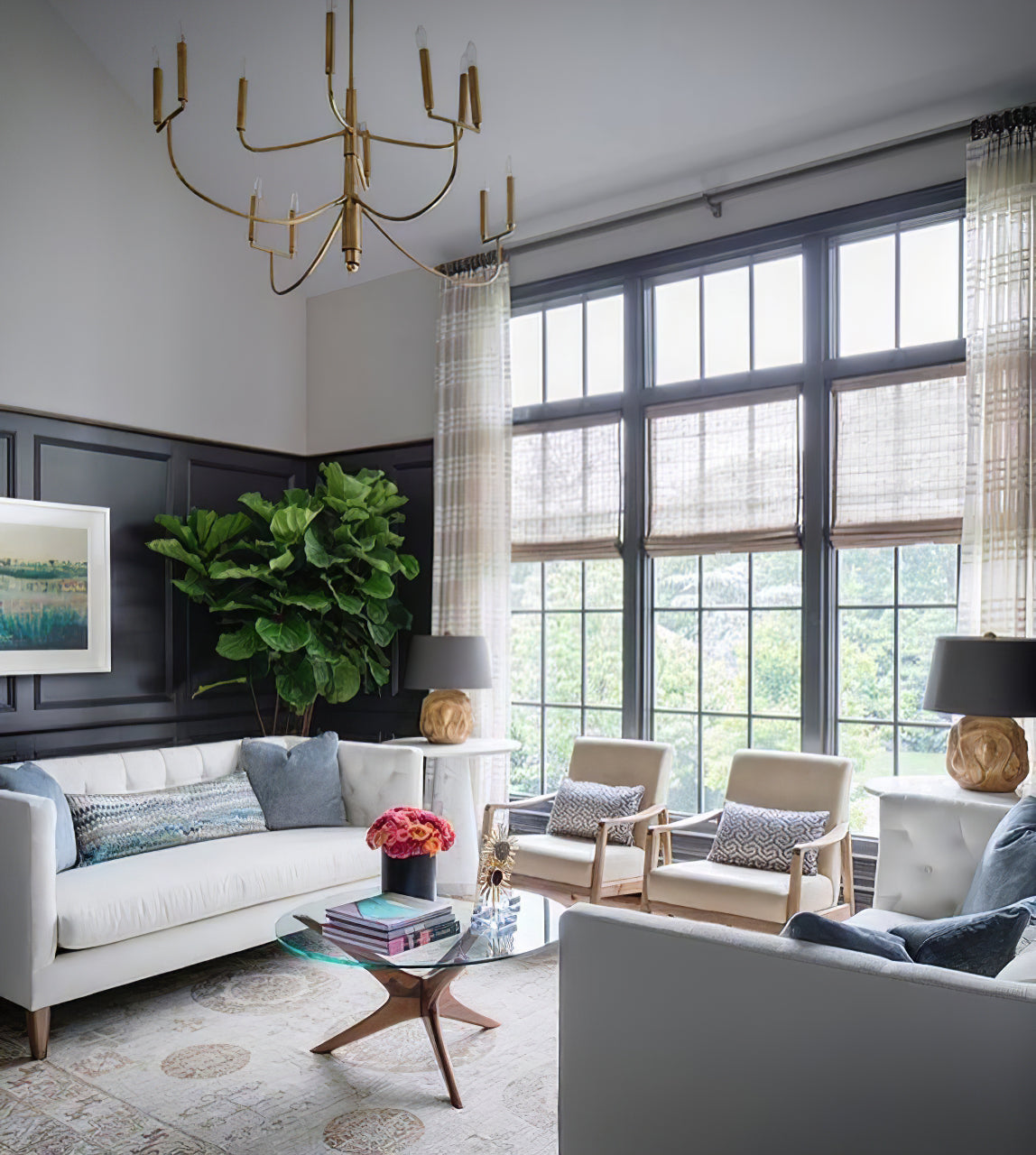 Farlane Large Chandelier - Cueteks