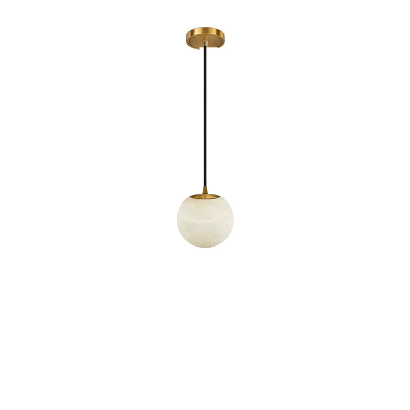 Luxury Multi-Globe Alabaster Pendant Light - Cueteks