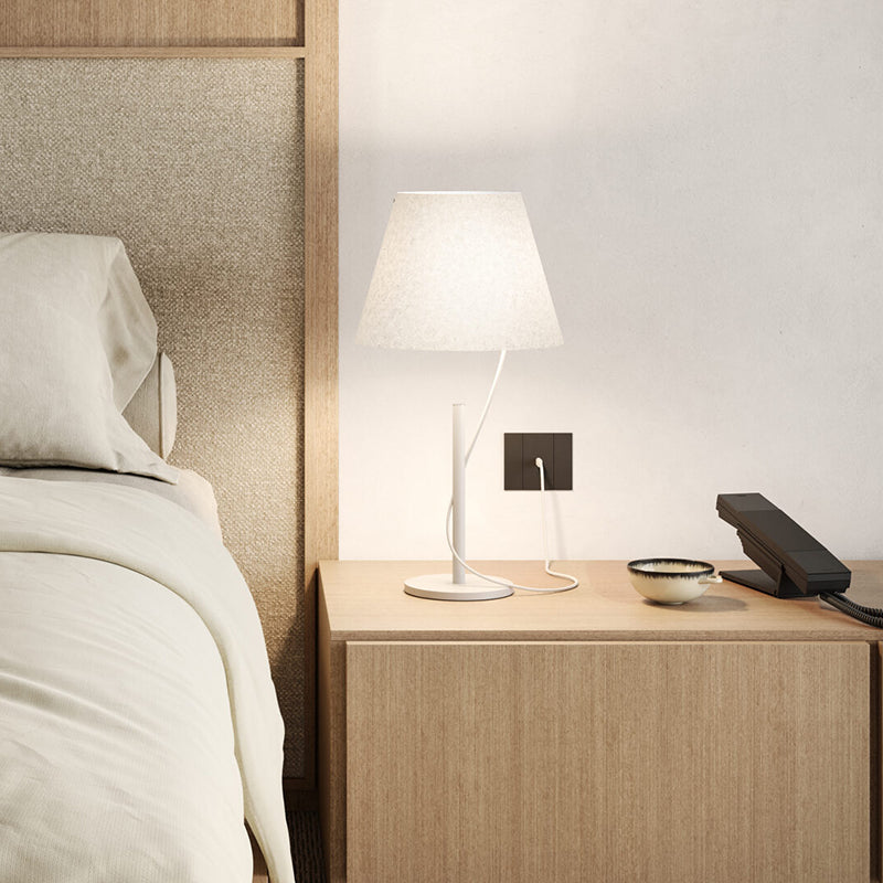 slim line hover LED table lamp - Cueteks
