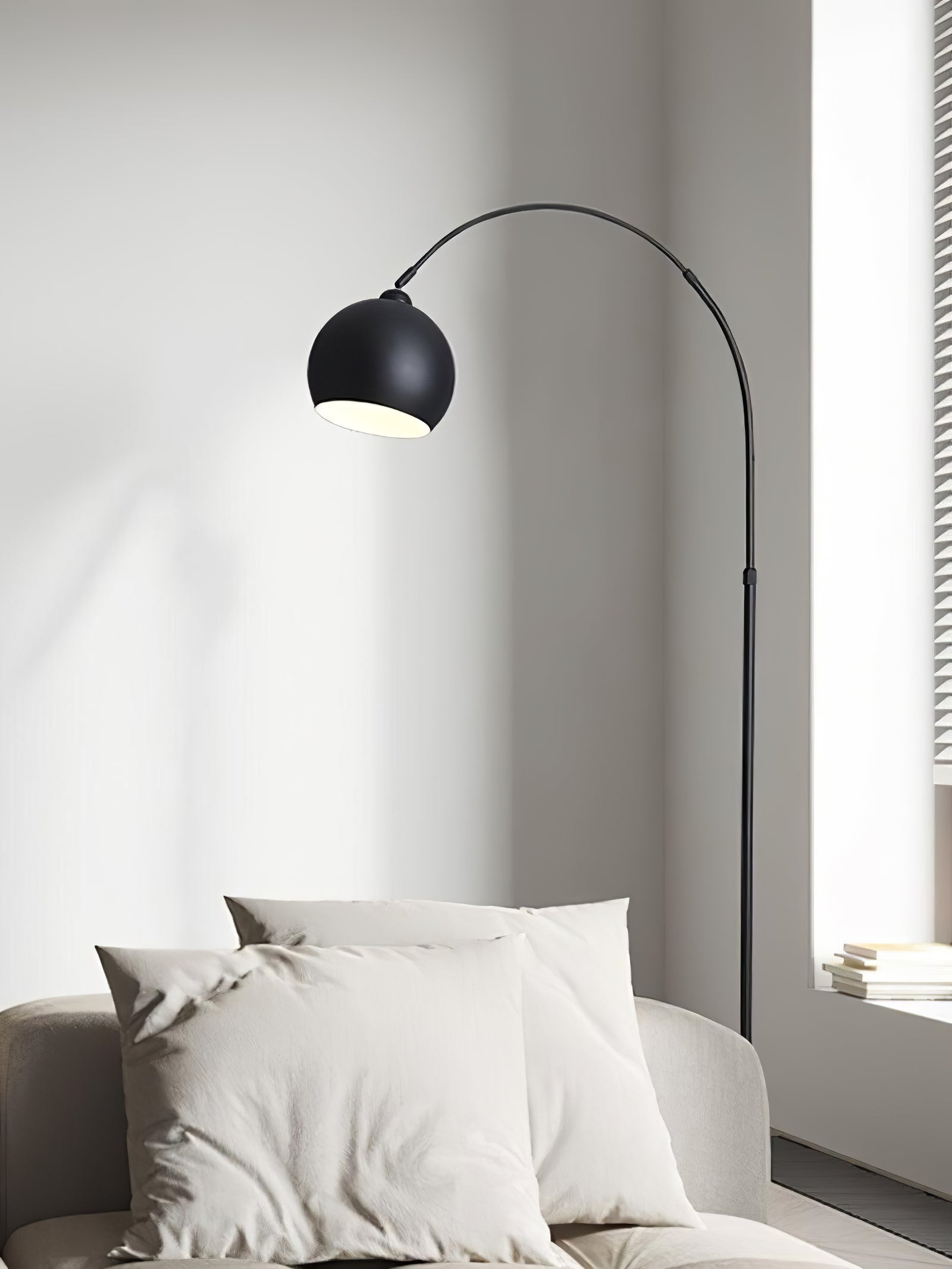 Angler Slimline LED Pole Floor Lamp - Cueteks