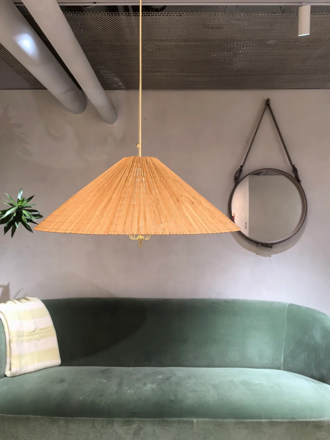 1972 Chinese Hat Chandelier-60cm - Cueteks