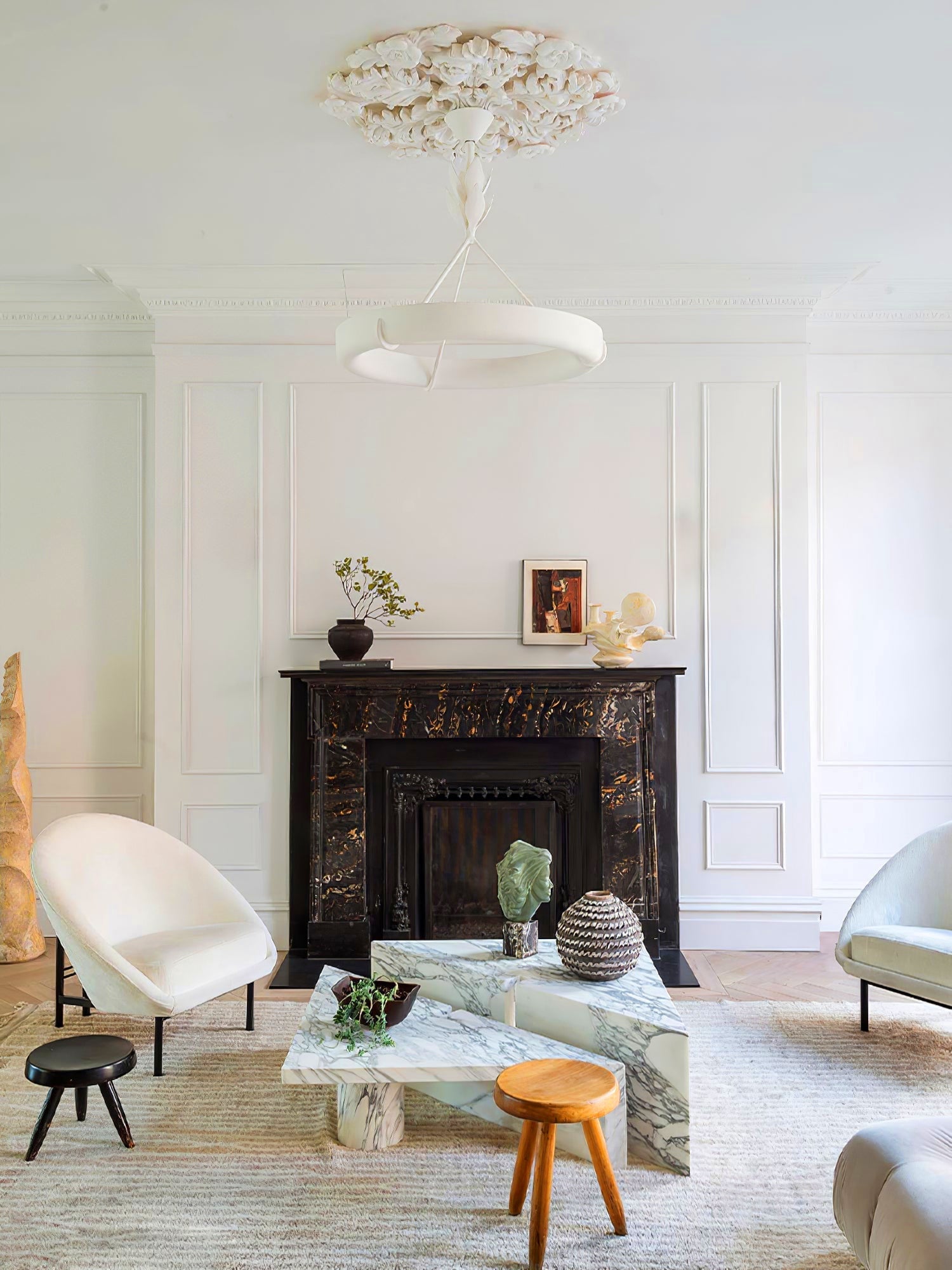 Tinsley Plaster Pendant Lamp - Cueteks