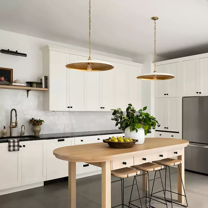 Visual Comfort Piatto Pendant Lamp - Cueteks