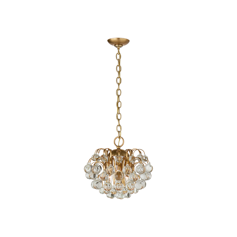 Bellvale Small Glass Chandelier - Cueteks