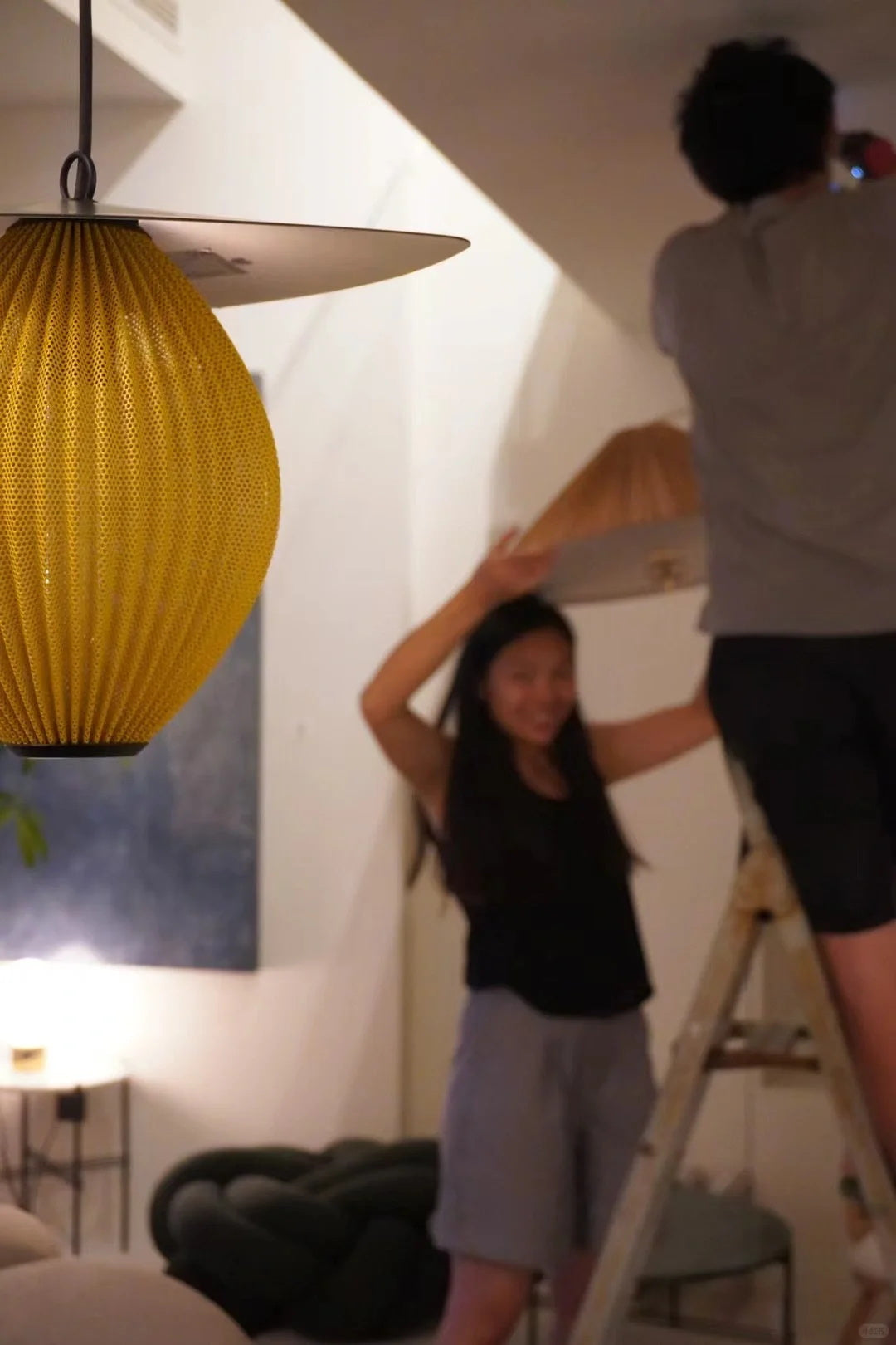 1972 Chinese Hat Chandelier-60cm - Cueteks