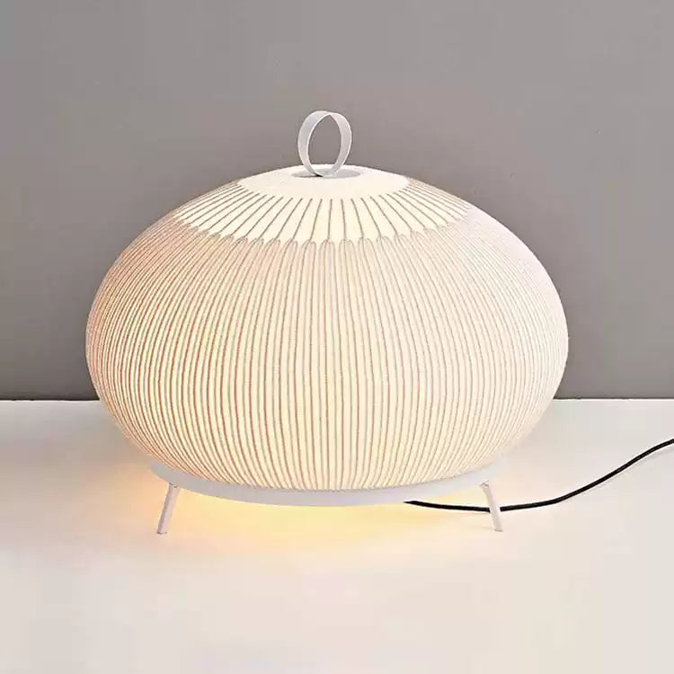Textured Dome  Lantern Knit Table Lamp - Cueteks