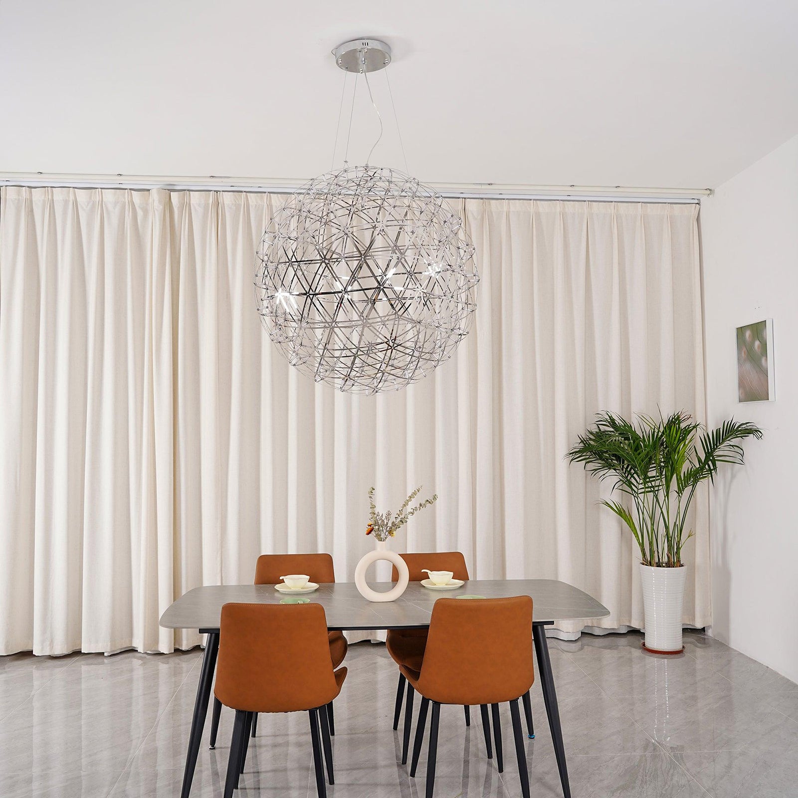 Raimond II Spherical Pendant Lamp - Cueteks