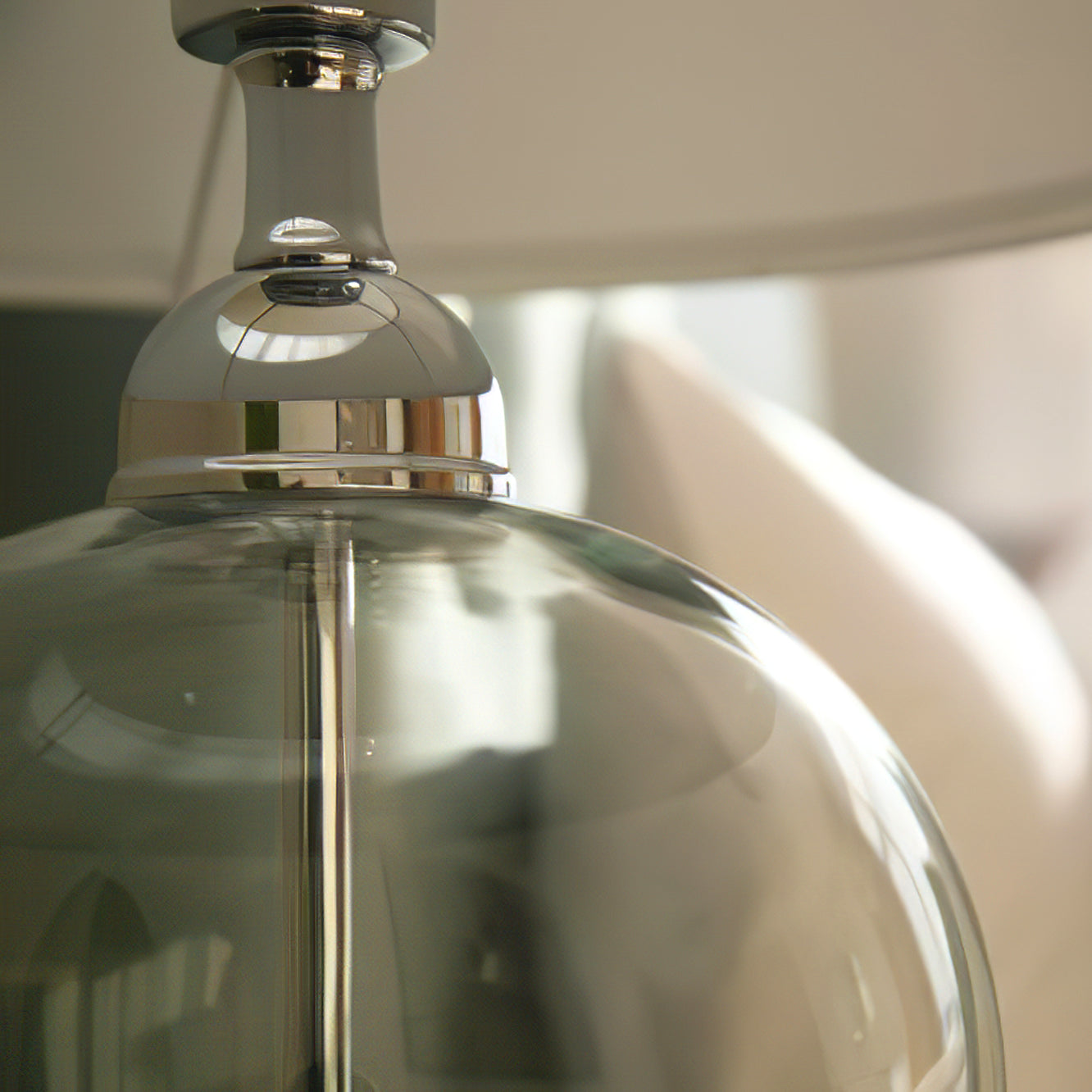Glass Dome Table Lamp - Cueteks