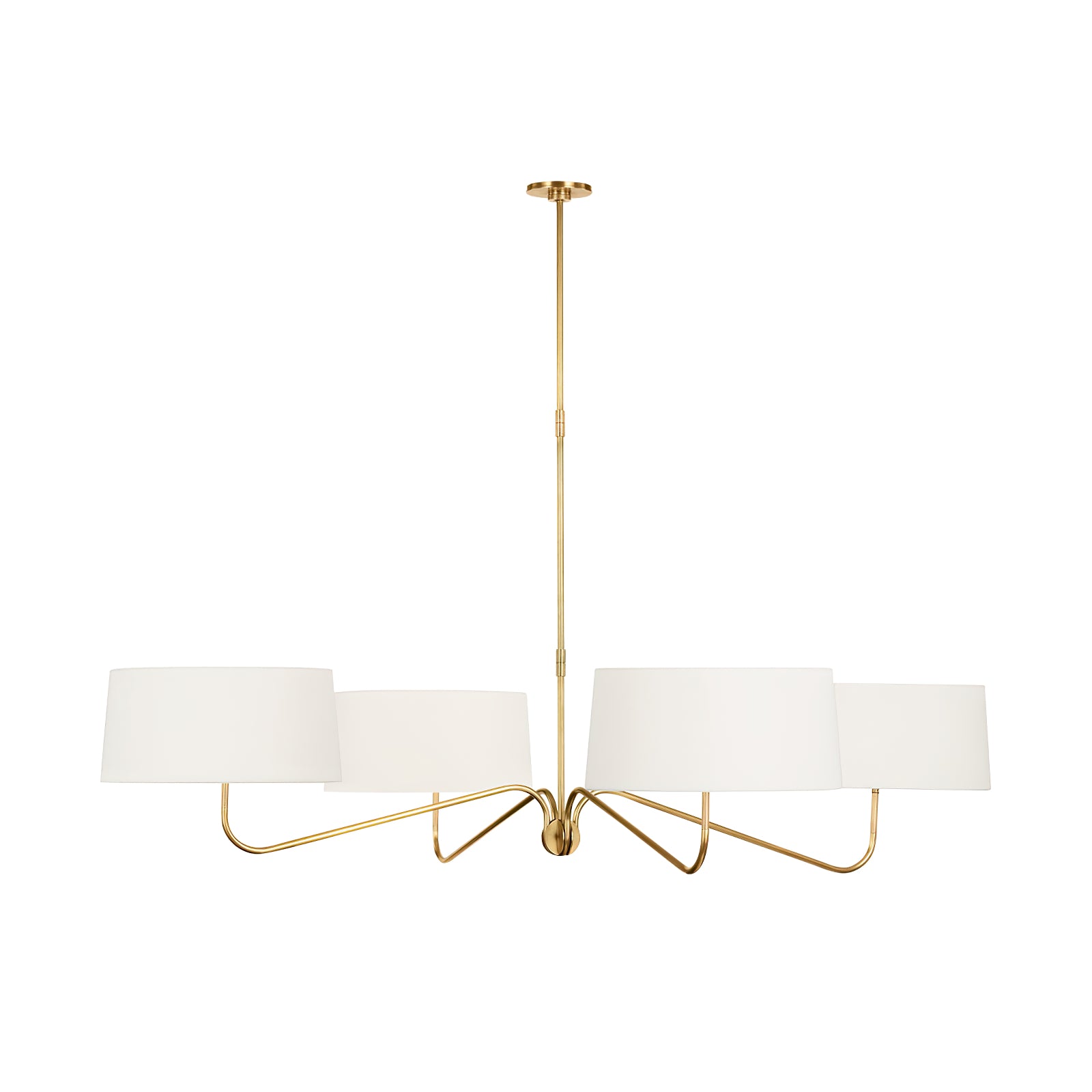 Grande Two-Arm Chandelier - Cueteks