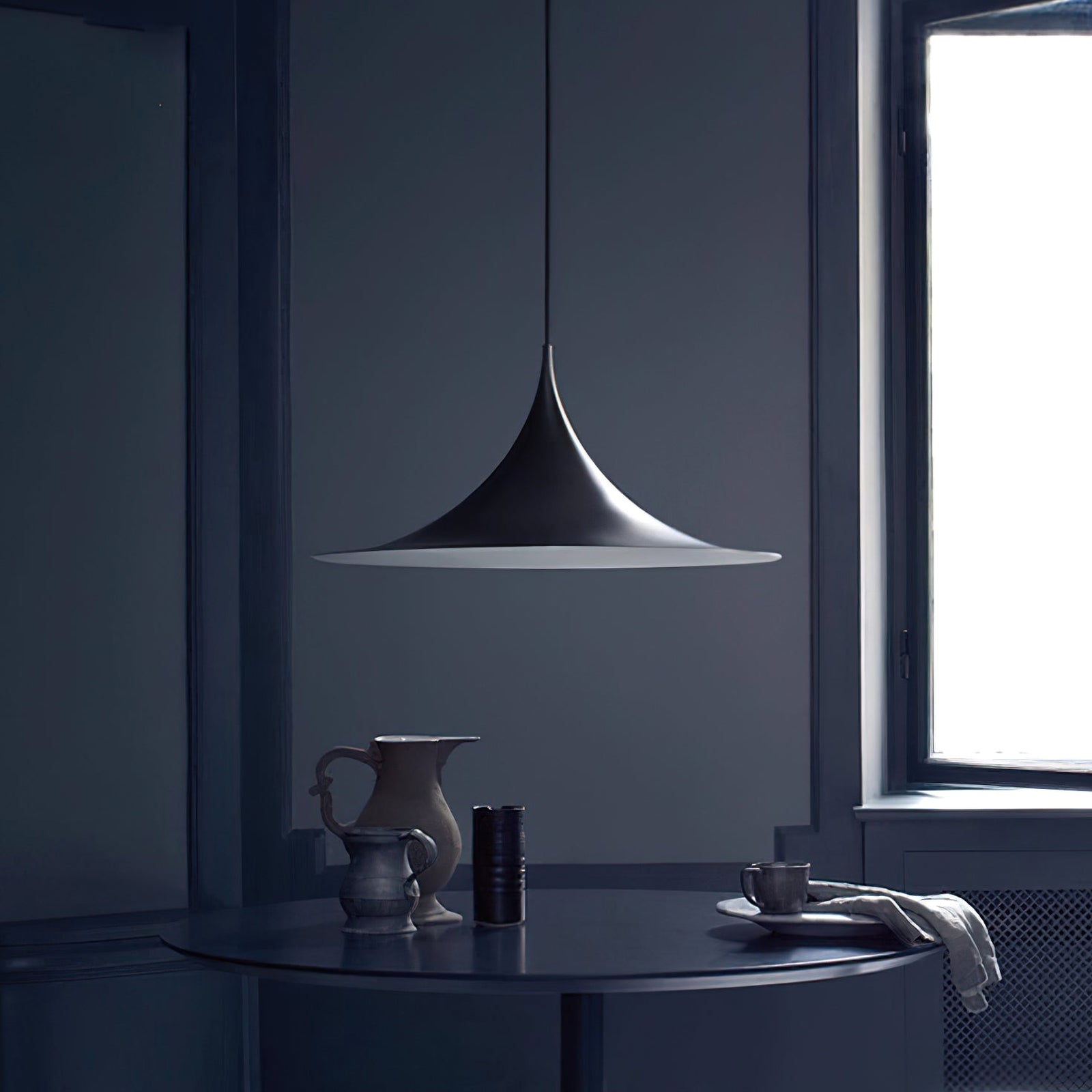 Modern trumpet metal Pendant Lamp - Cueteks