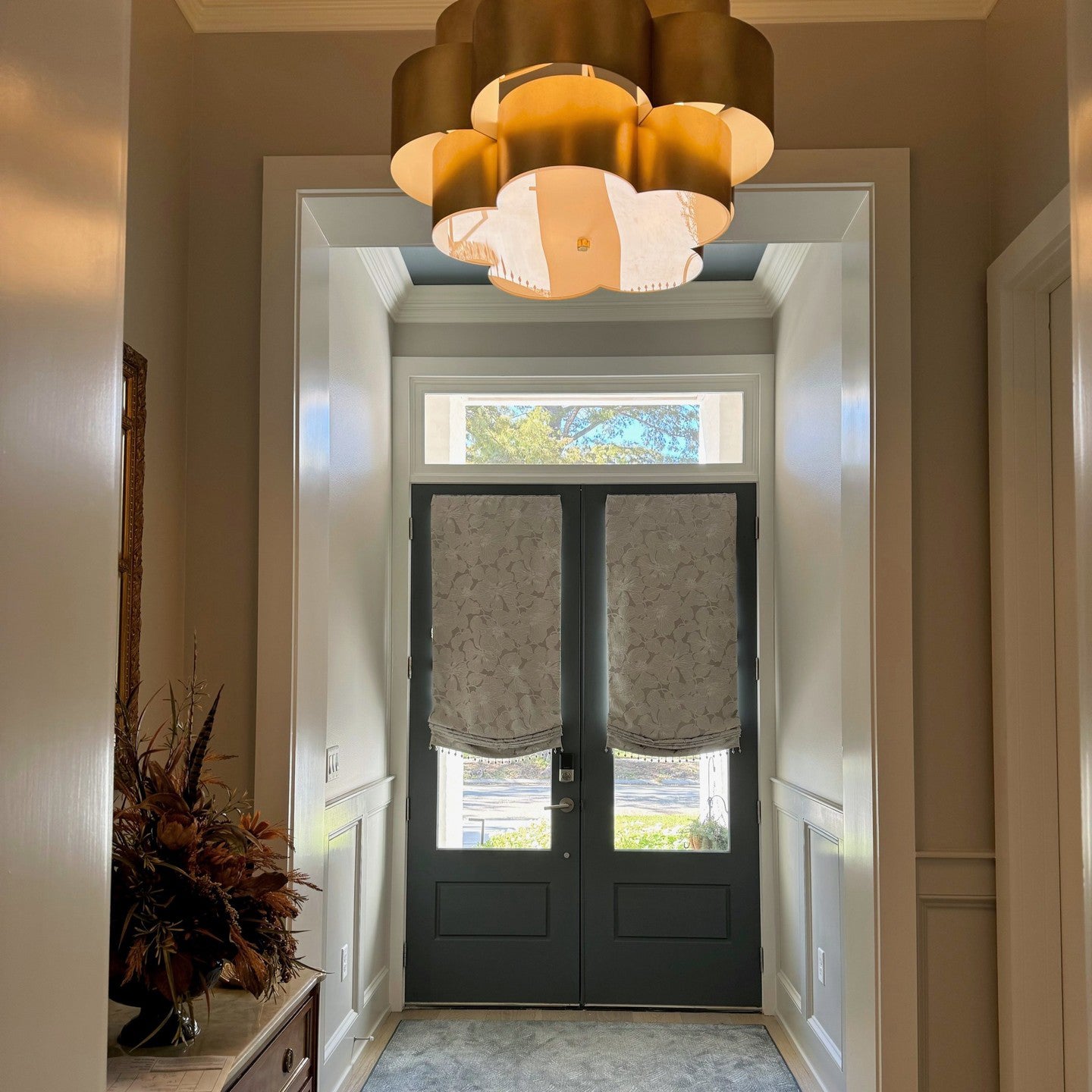Arabelle Gold Pendant Lamp - Cueteks