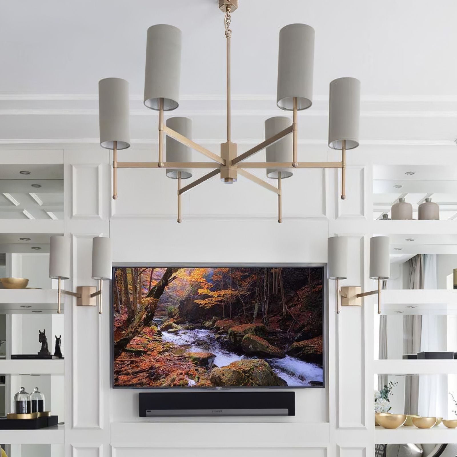 Silk Stem Chandelier - Cueteks