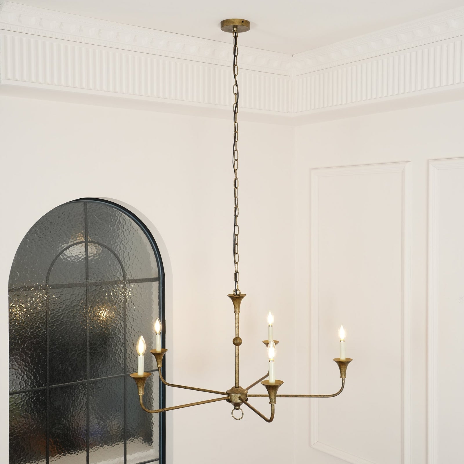 Rustic Vintage Cecil Chandelier - Cueteks