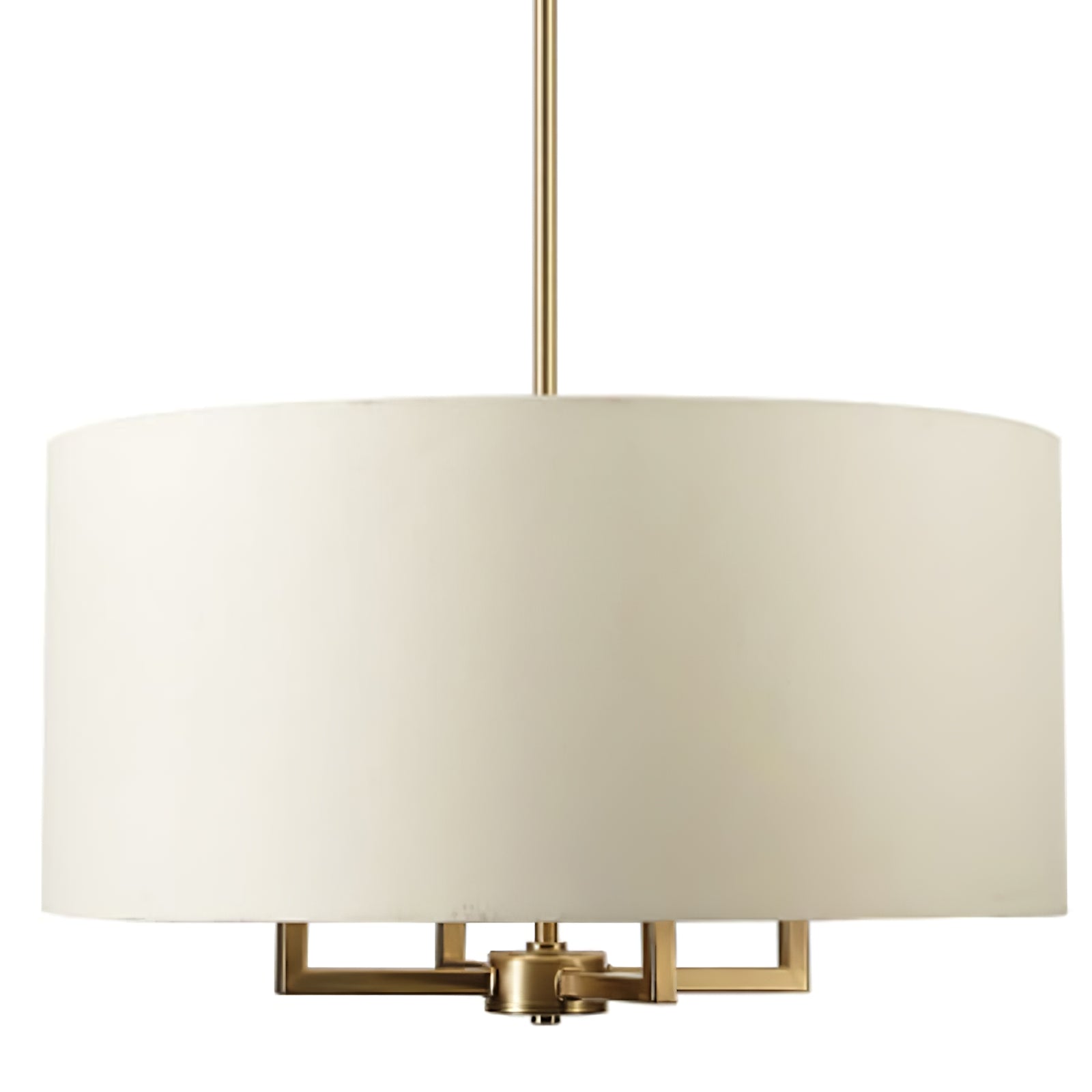 Spherical fabric covered chandelier - Cueteks