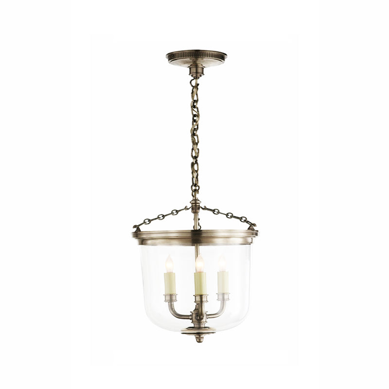 Thomas OBrien Merchant Brass Pendant Light - Cueteks