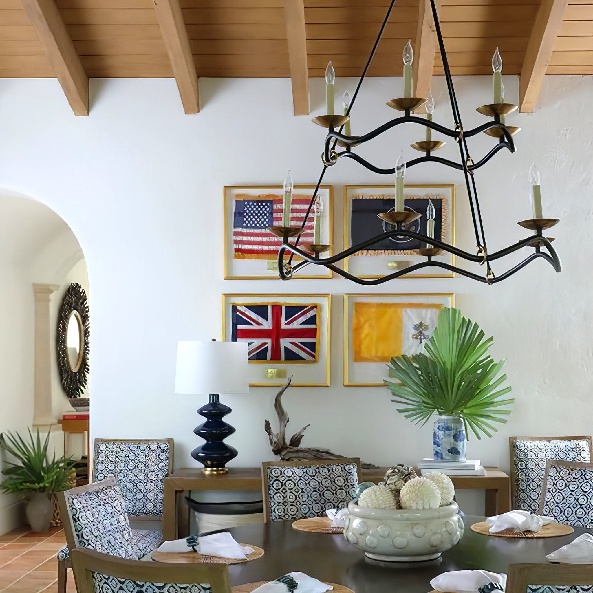 Choros Double Layer Chandelier - Cueteks