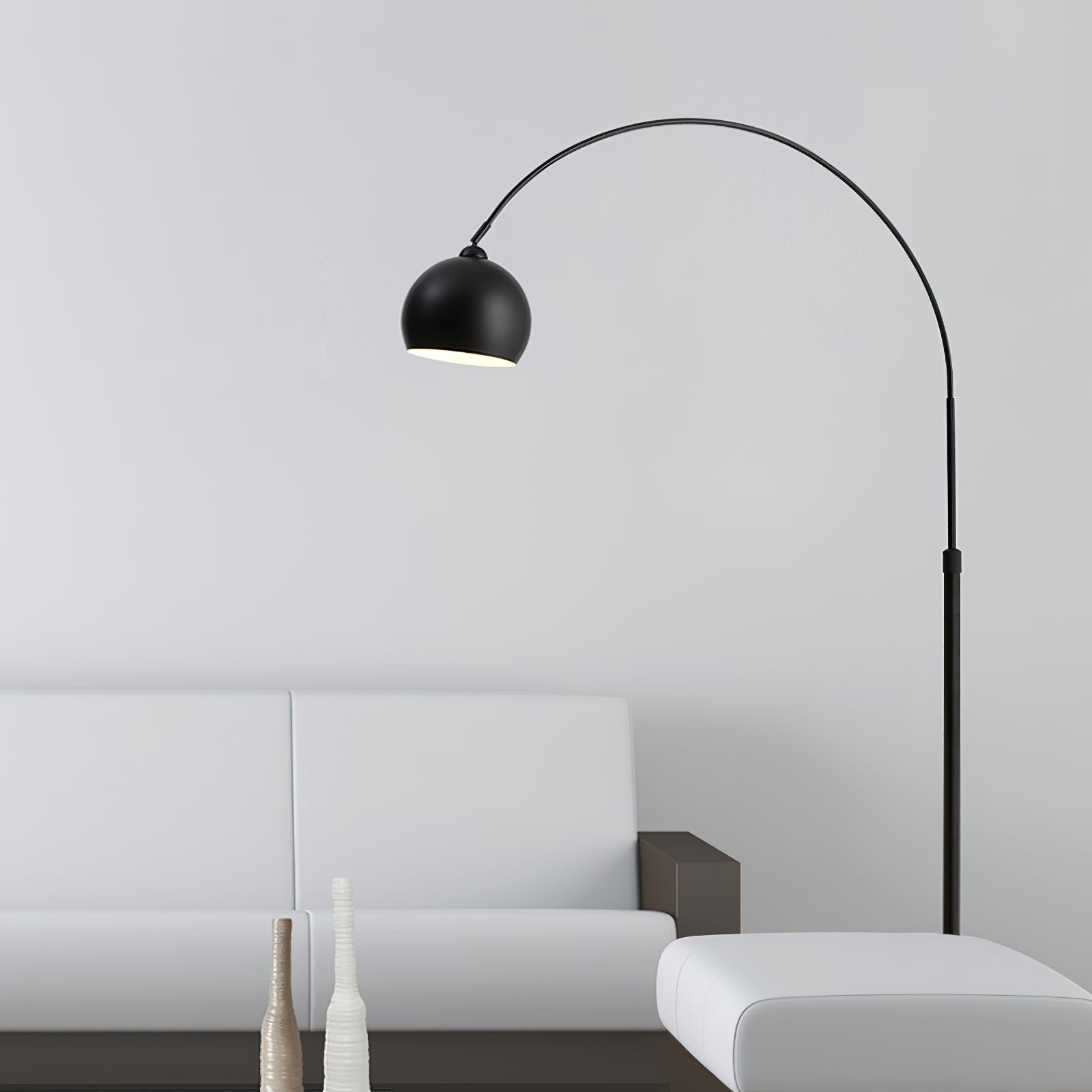 Angler Slimline LED Pole Floor Lamp - Cueteks