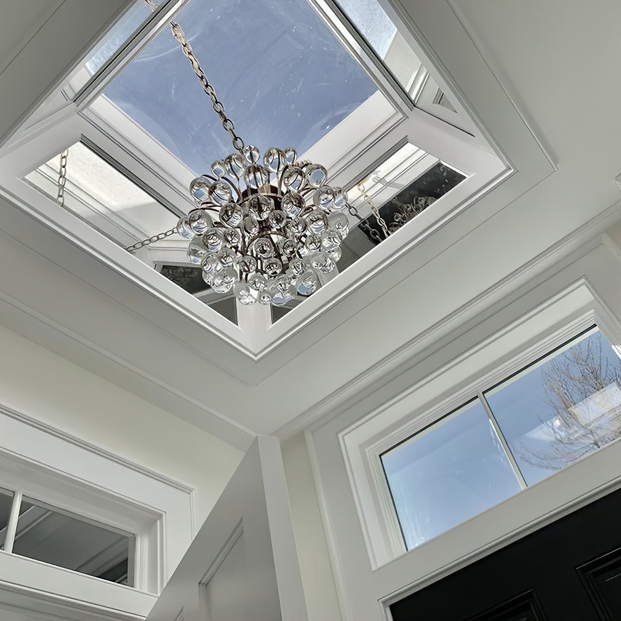 Bellvale Small Glass Chandelier - Cueteks