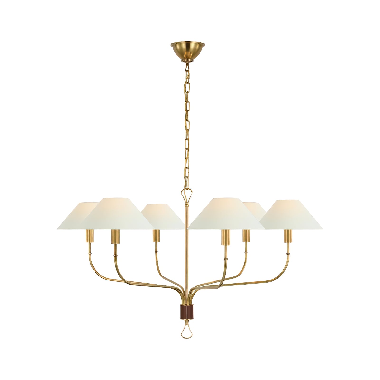 Griffin 6-head chandelier - Cueteks