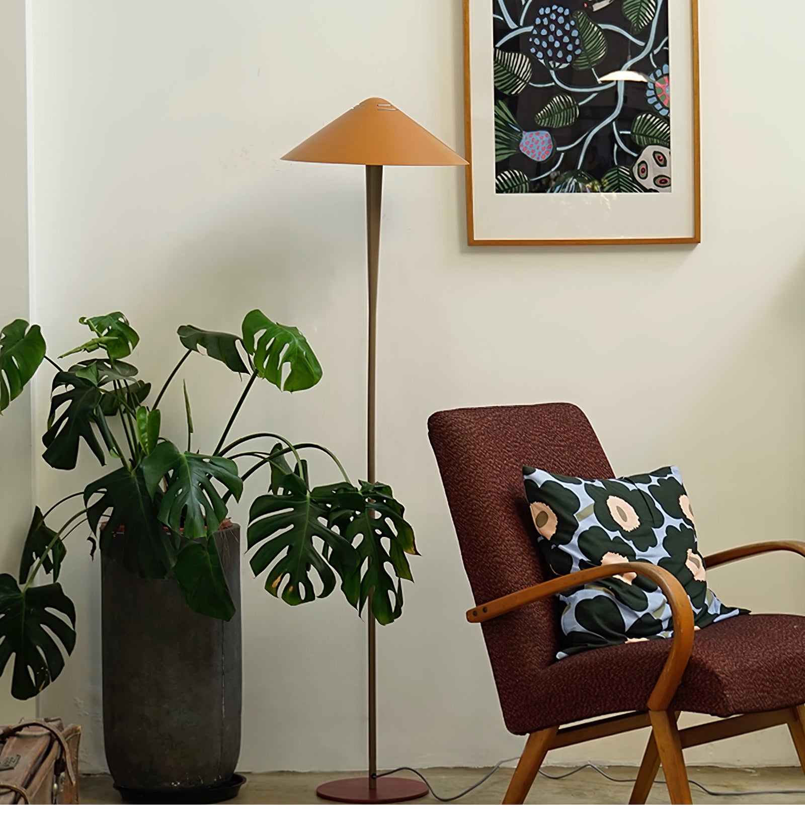 Cone Shade Modern Floor Lamp - Cueteks