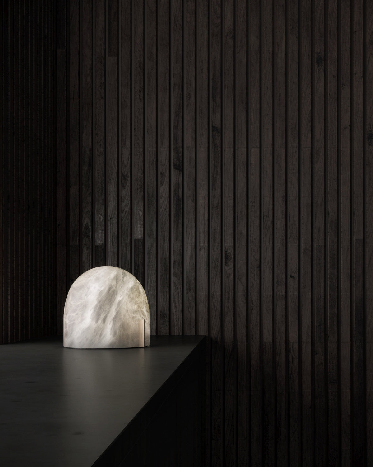 Handmade Alabaster Table Lamp - Cueteks