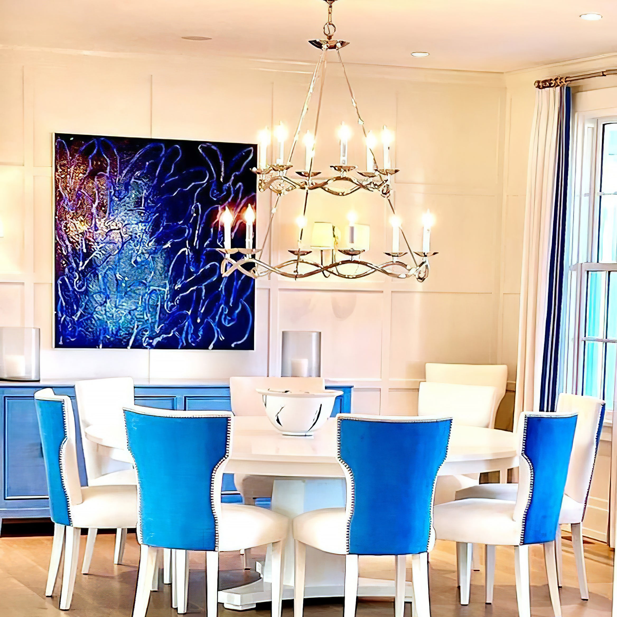 Choros Double Layer Chandelier - Cueteks