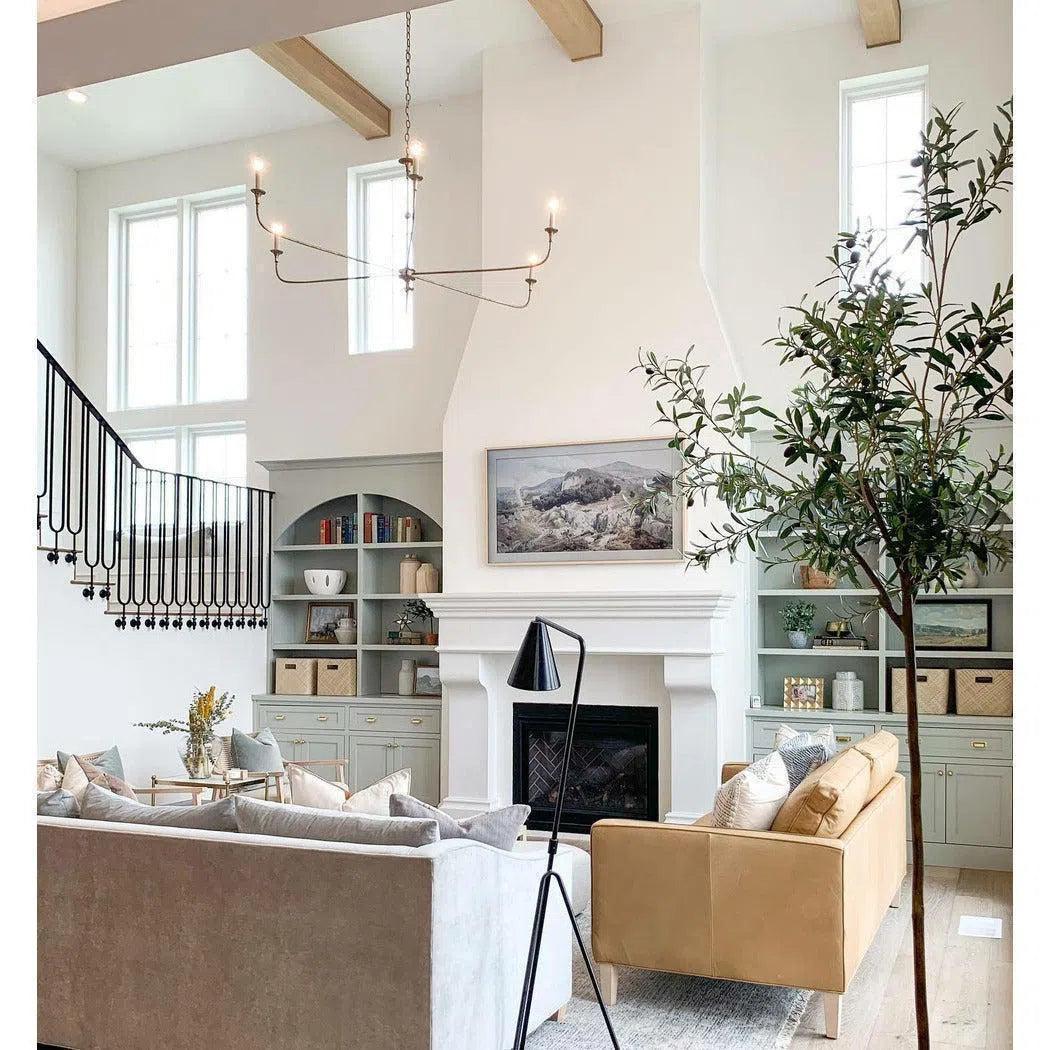 Elongated  Antique Chandelier - Cueteks