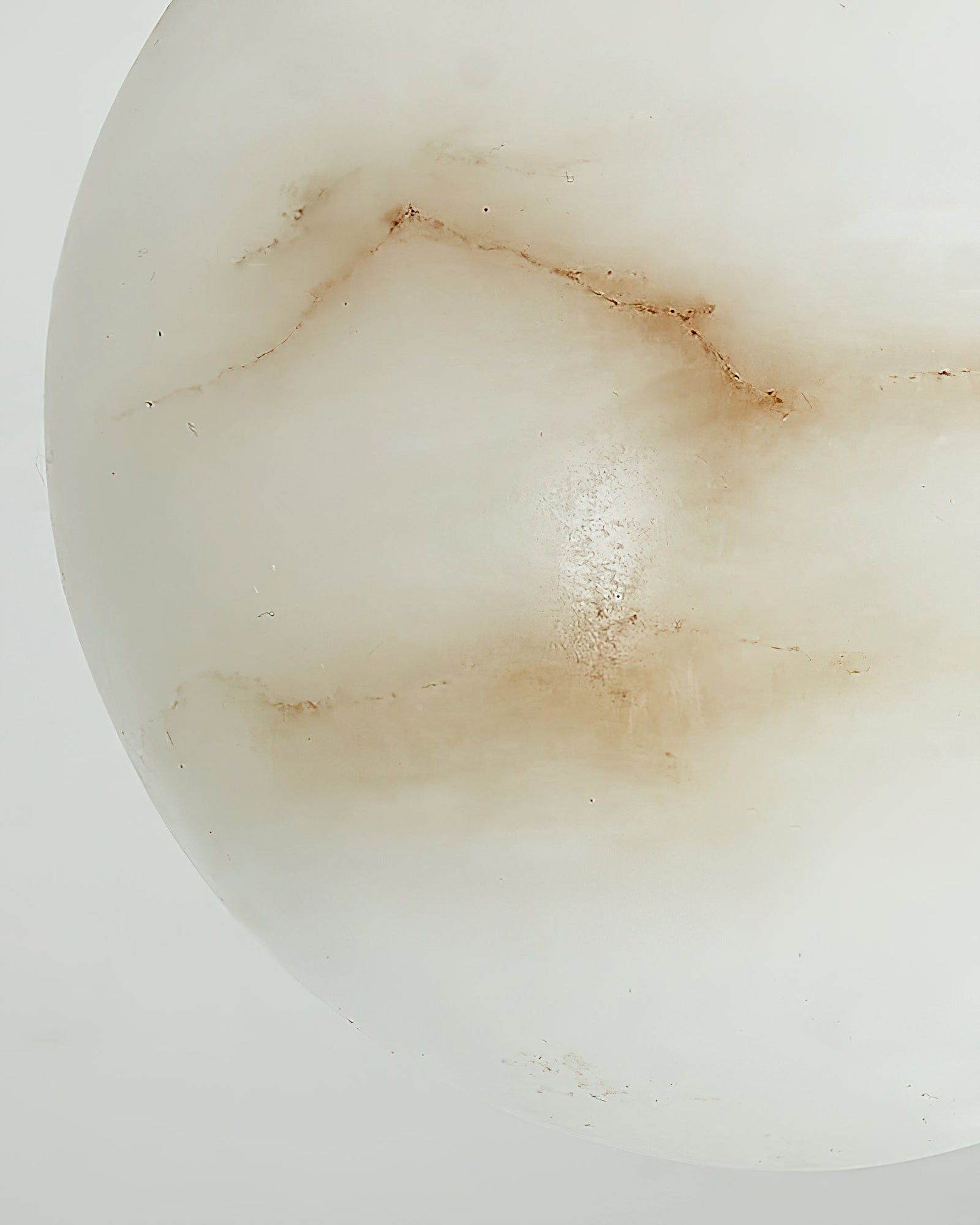 Amber Alabaster Globe Pendant Light - Cueteks