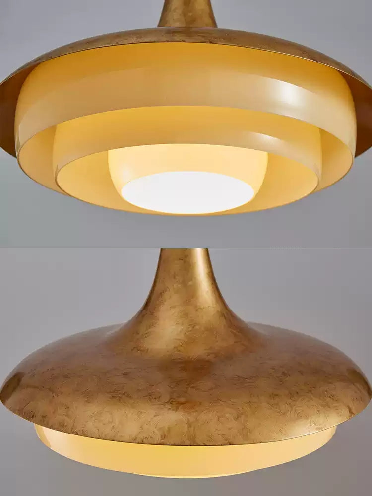 Mid-Century Wood Pendant Light - Cueteks