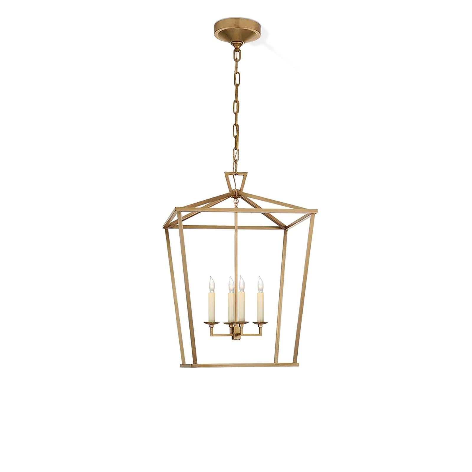 Gold Lantern Pendant Chandelier - Cueteks