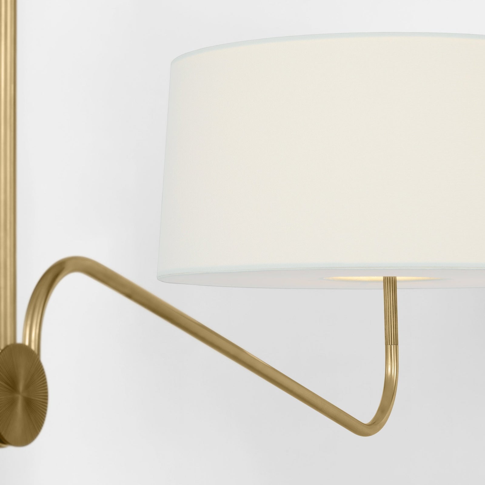 Grande Two-Arm Chandelier - Cueteks