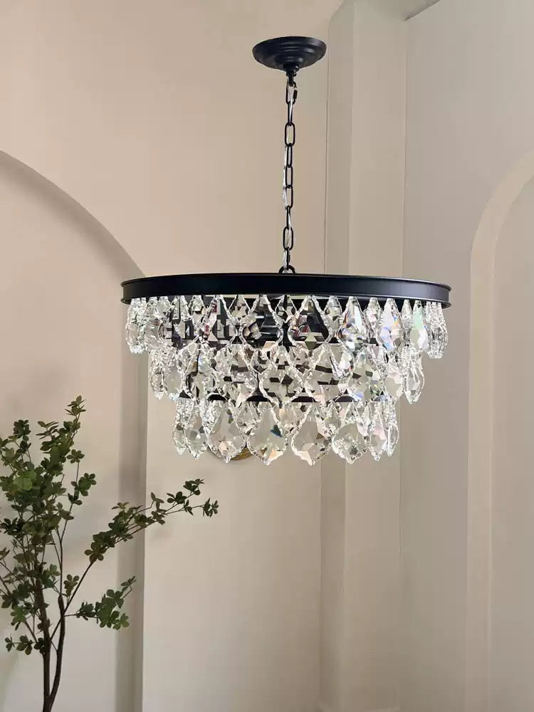 Modern luxury crystal chandelier - Cueteks