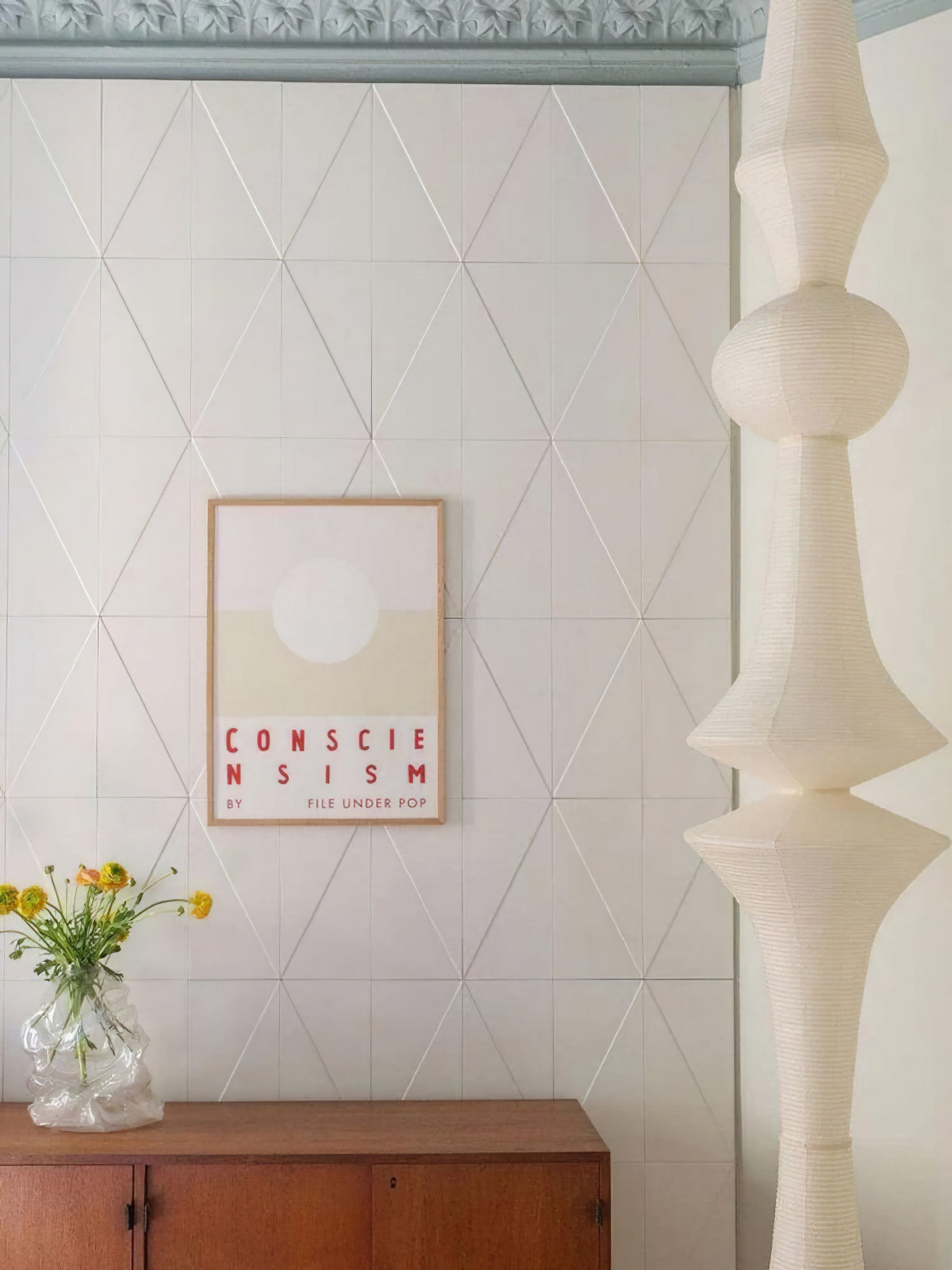 Akari E Ceiling Light - Cueteks