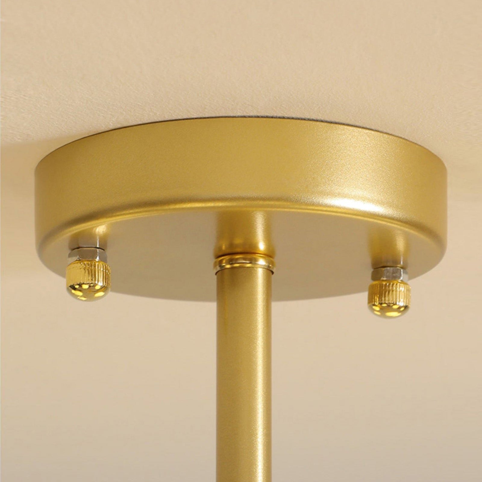 Brass Globe Mid-Century Modern Chandelier - Cueteks