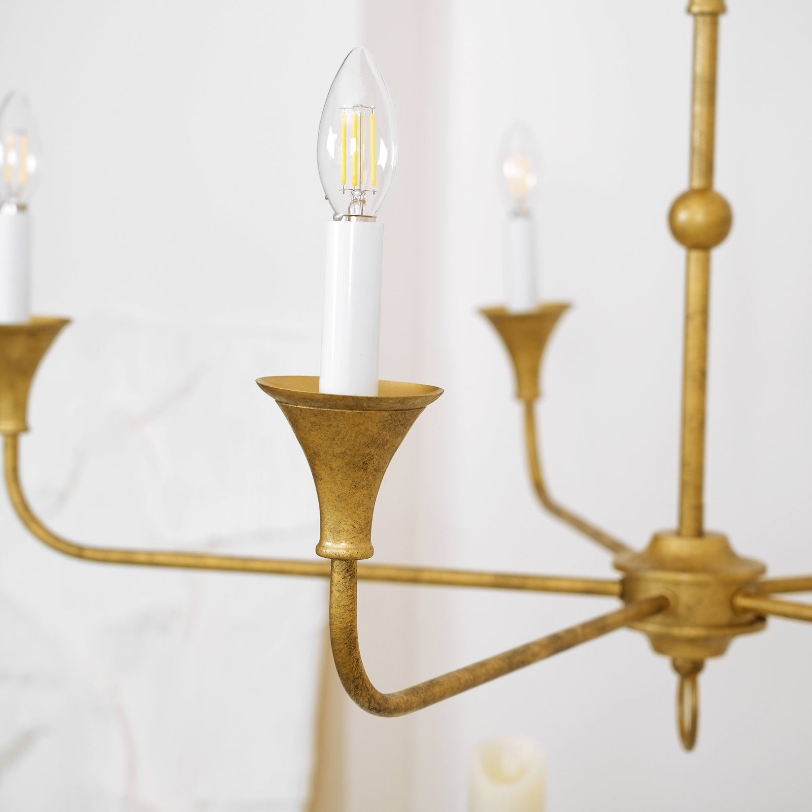 Rustic Vintage Cecil Chandelier - Cueteks