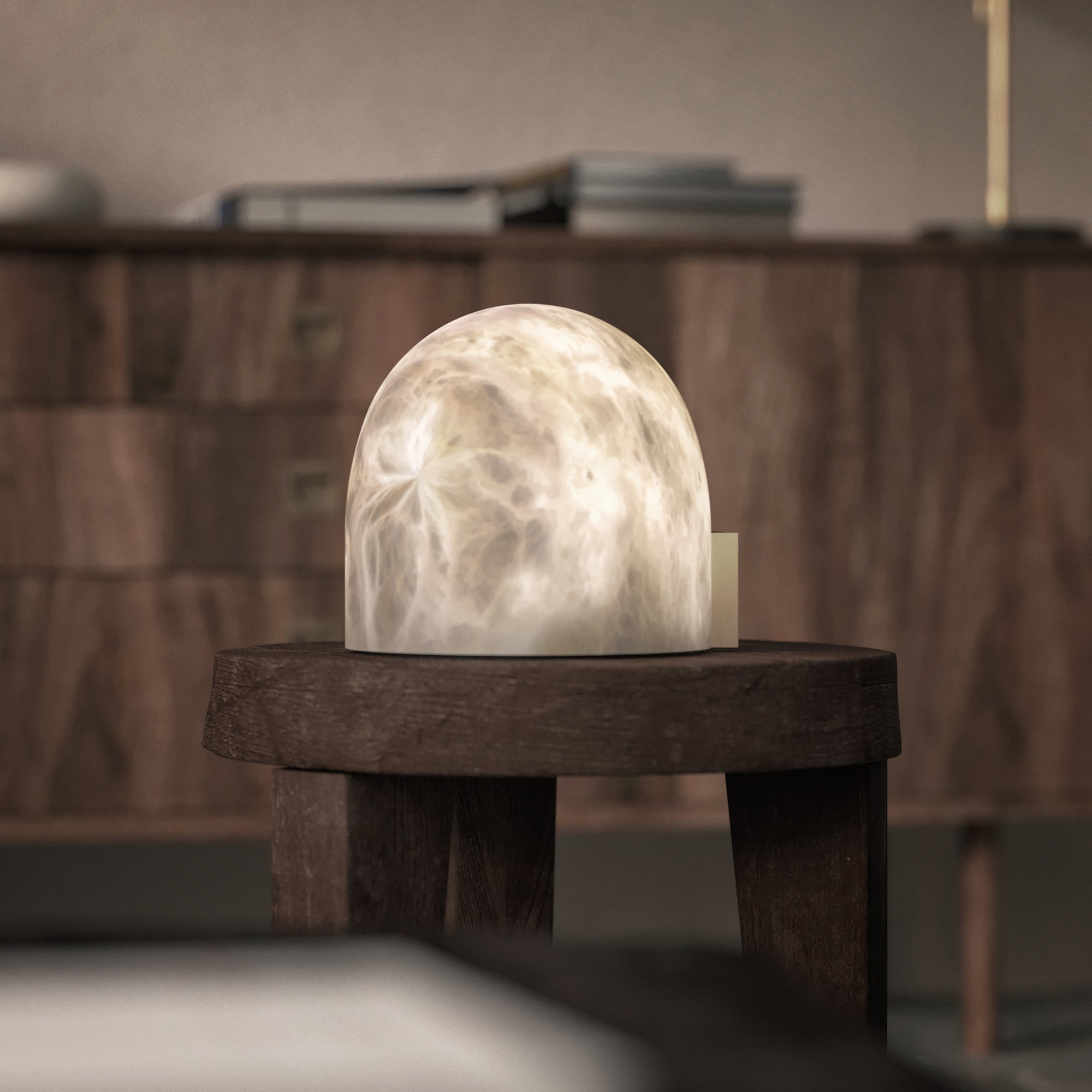 Handmade Alabaster Table Lamp - Cueteks