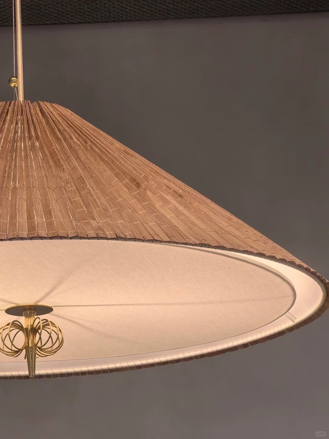 1972 Chinese Hat Chandelier-60cm - Cueteks
