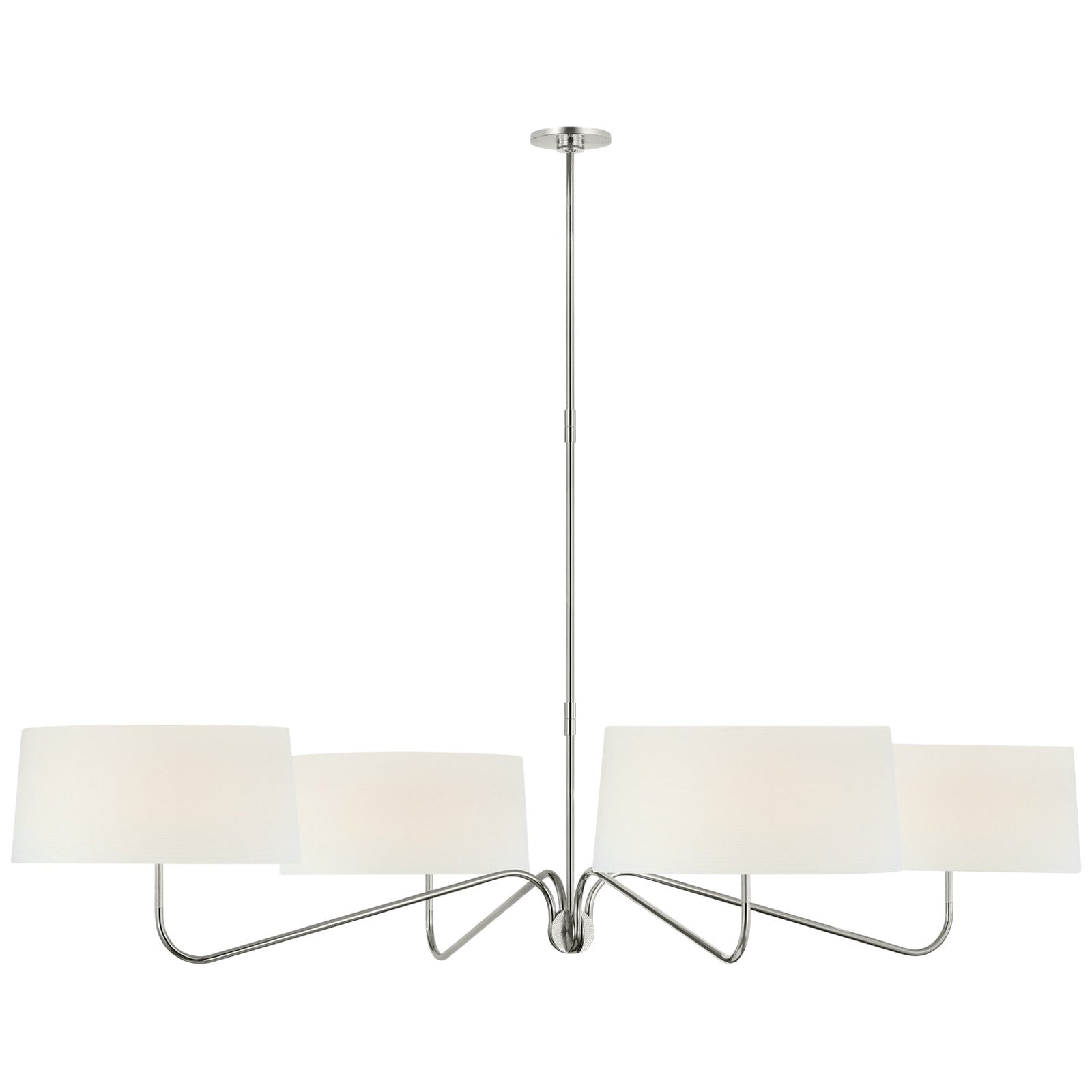 Grande Two-Arm Chandelier - Cueteks