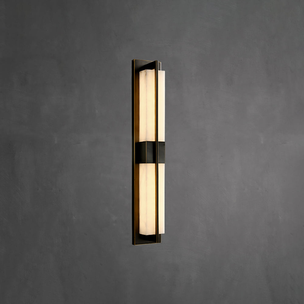 Polished Brass Lumina Outdoor Wall Lamp - Cueteks