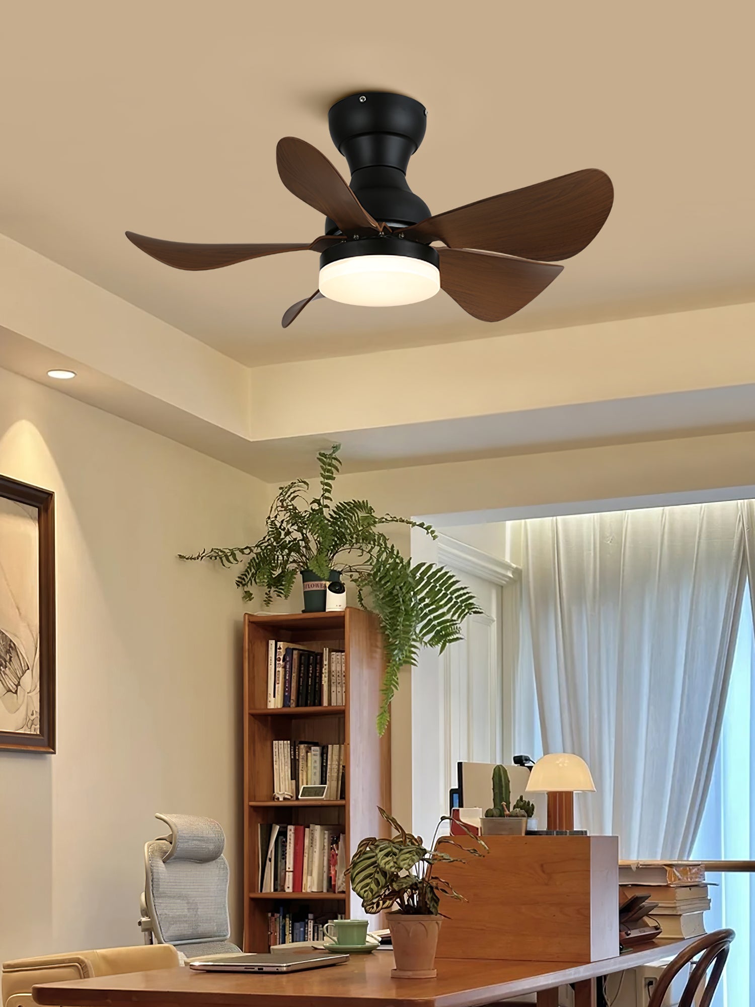 Embedded Five-Blade Fan Light - Cueteks